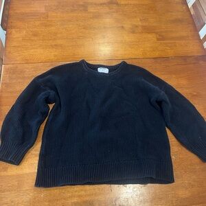 Old Navy Charcoal Knit Sweater
